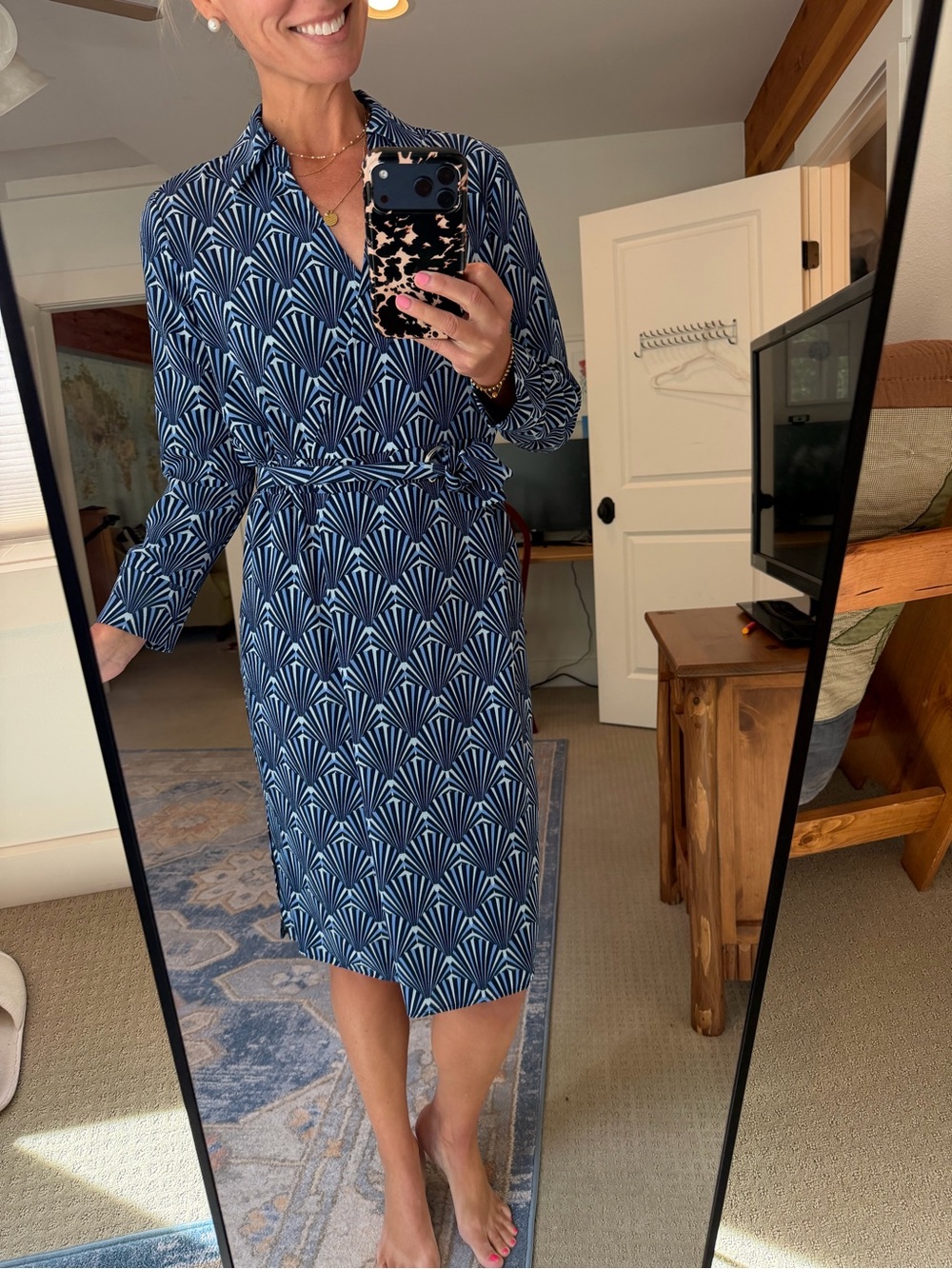 London Times Wrap Dress, Size 12P